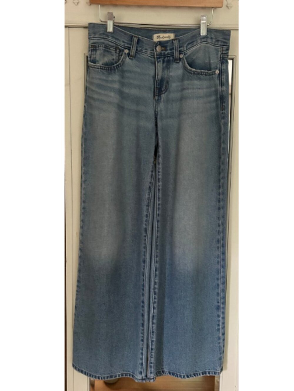 Madewell Low-Rise Superwide-Leg Jeans Sz 25